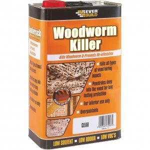 image of Everbuild Lumberjack Woodworm Killer 5l