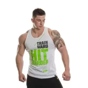 image of Musclepharm Printed Vest Mens - White