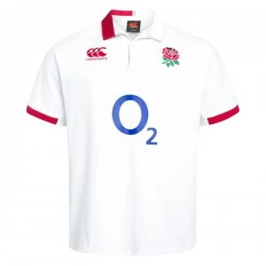 Image of Canterbury England Home Classic Rugby Shirt 2019 2020 - White