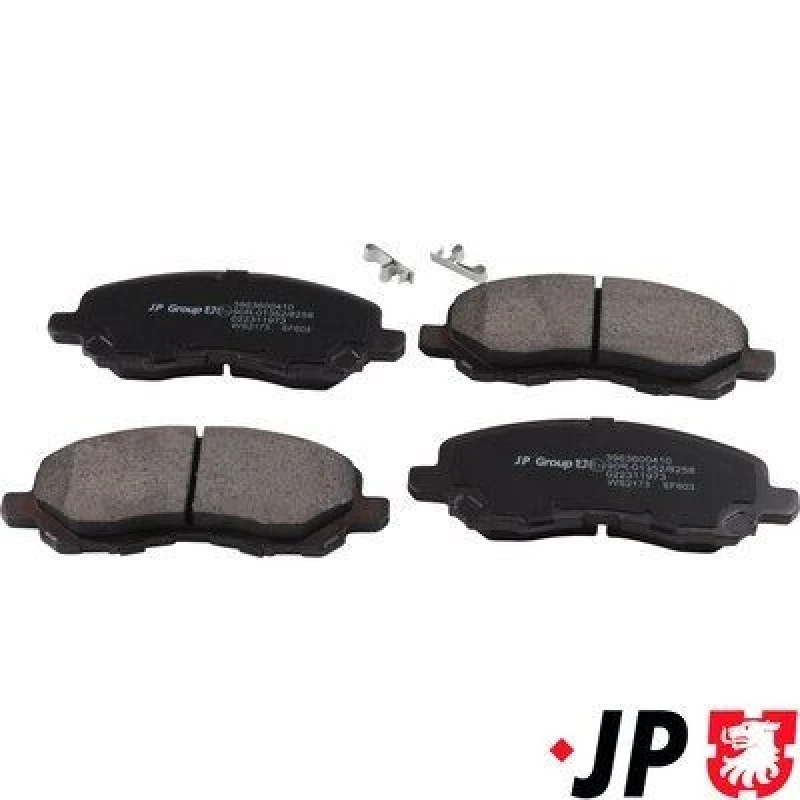 Image of JP GROUP Brake pad set JP GROUP 3963600410