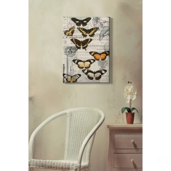 Image of Kanvas Tablo (50 x 70) - 46 Multicolor Decorative Canvas Painting