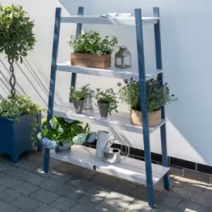 Image of Galaxy Ladder Plant Stand White
