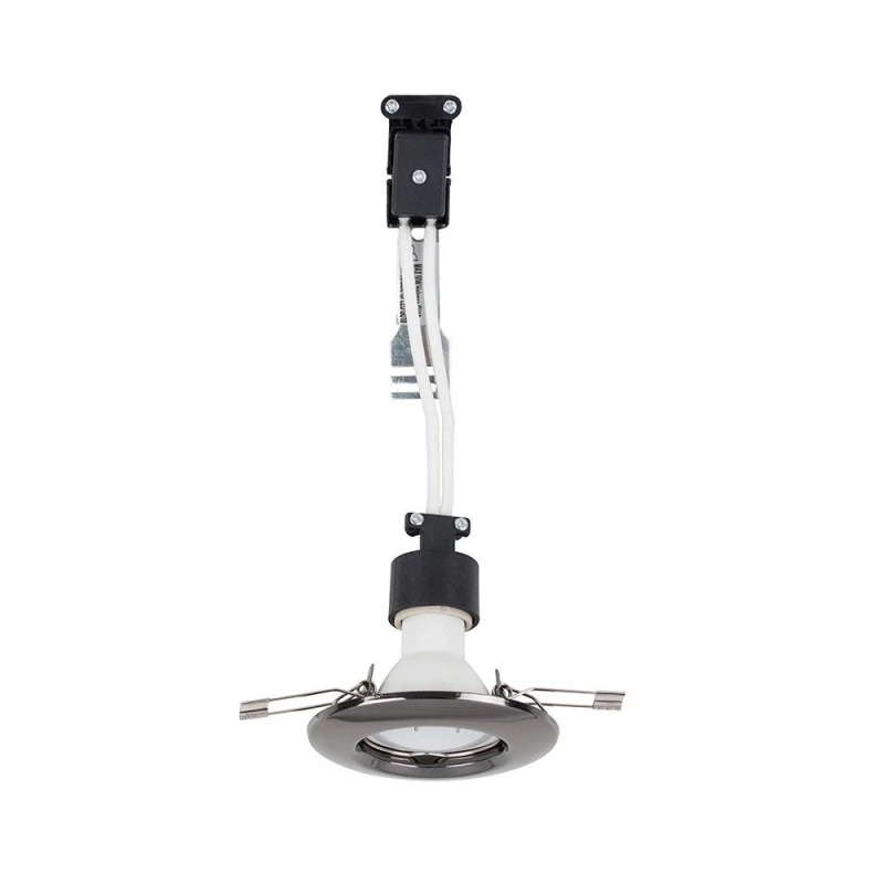 Image of ValueLights ValueLights Downlight Fixed Ceiling Light Fitting 30 Pack With Warm White Bulbs in Black One Size Unisex 5059406055775