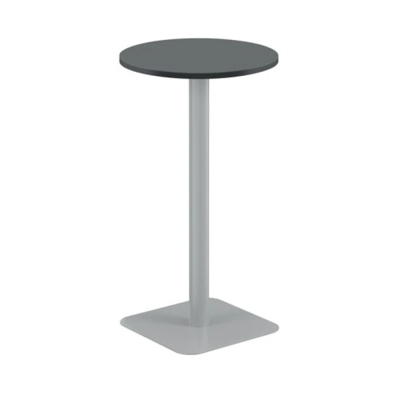 Image of Jemini Origin Round Coffee Table 600x1145mm Black/Silver KF800153