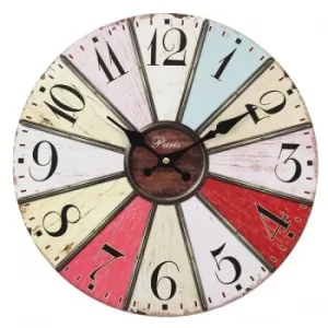 Image of Shabby Chic Vintage Style Clock
