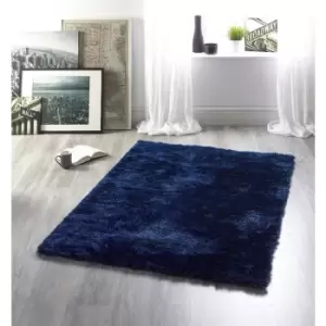 Image of Shimmer Indigo 120cm x 170cm Rectangle - Blue