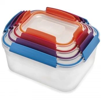 Image of Joseph Nest Lock 4 Piece Container Set - Multicolour