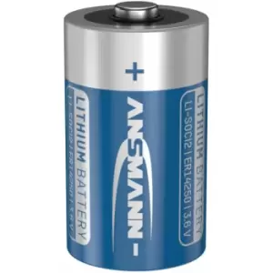 image of Ansmann - 1522-0037-1 14250 1/2 AA 3.6V Lithium