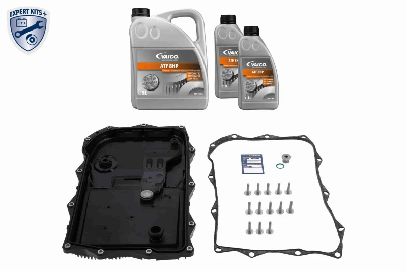 Image of VAICO V48-0695 Parts Kit, automatic transmission oil change EXPERT KITS + with oil quantity for standard oil change Parts Kit,automatic transmission