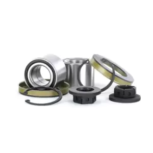 Image of RIDEX Wheel bearing kit 654W0739 Wheel hub bearing,Wheel bearing FORD,MAZDA,Fiesta Mk6 Schragheck (JA8, JR8)