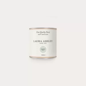 image of Laura Ashley Matt Emulsion Paint Powder Grey Tester 100ml