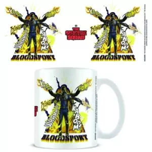 image of the Suicide Squad Warning Mug