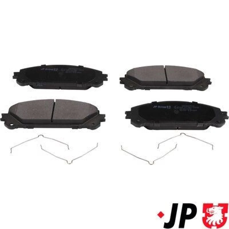Image of JP GROUP Brake pad set JP GROUP 4863607510