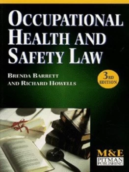 Image of Occupational Health and Safety Law by Brenda Barrett Book