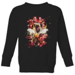 Image of Avengers Endgame Distressed Thanos Kids Sweatshirt - Black - 11-12 Years