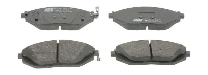 Image of JURID 573385J Brake pad set with acoustic wear warning Brake Pad Set,disc brake (402)