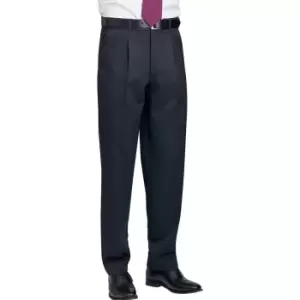 Image of Brook Taverner Mens Concept Atlas Trousers (32R) (Charcoal)