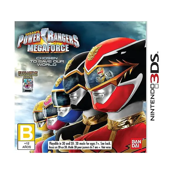 image of Power Rangers Megaforce Nintendo 3DS Game