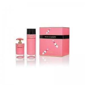 Image of Prada Candy Gloss Gift Set 80ml Eau de Toilette + 30ml Eau De Toilette