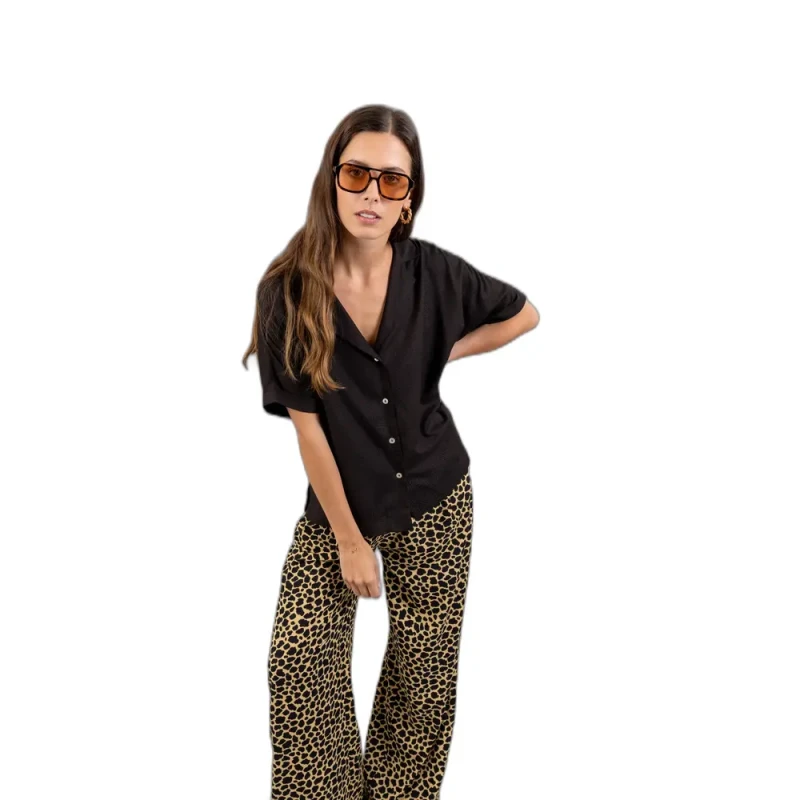Image of Bizance Woman's shirt Bizance grace Noir Female S