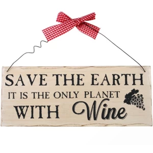 Image of Save the Earth Hanging Sign