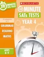 Image of 10-Minute SATs Tests: Grammar, Reading and Maths (Year 4)