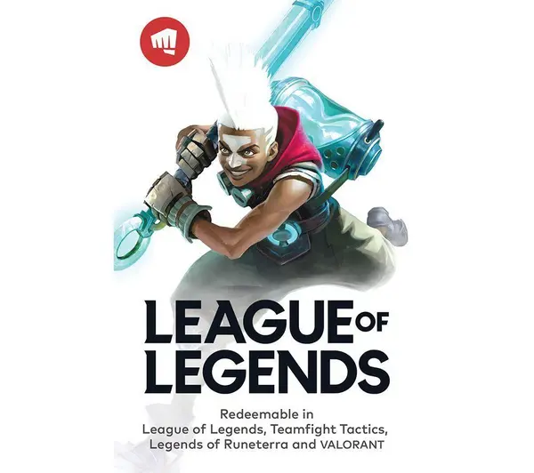 Image of RIOT League of Legends Virtual Currency Gift Card - £9