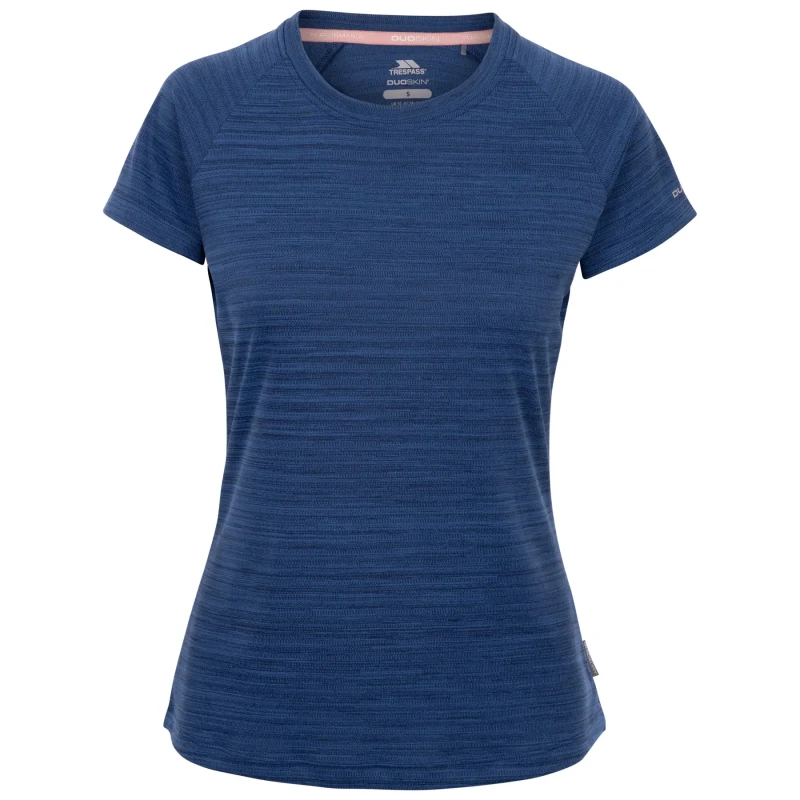 Image of Womens T-Shirt Trespass Vickland Bleu Female 2XL