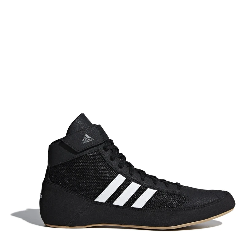 Image of adidas Havoc Mens Boxing Boots Black/White male 7 (40.7)