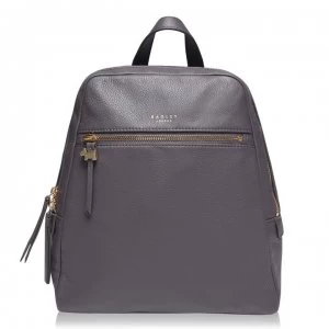 Image of Radley Doddington Medium Zip Around Backpack - CHARCOAL