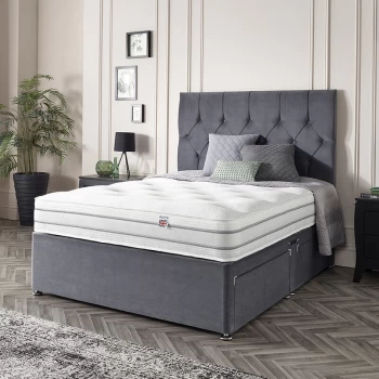 image of 10' Cool 1000 Pocket Tufted Mattress - Size Double (135x190cm) - Aspire