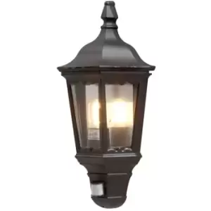 Image of Sensor Wall Light Firenze Matte Black Konstsmide Black