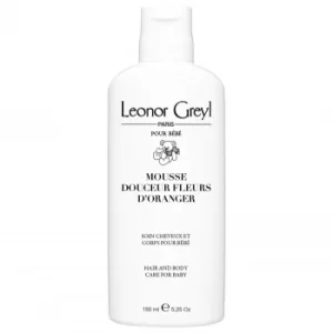 image of Leonor Greyl Mousse Bebe Fleurs D'Oranger (Baby Hair & Body Cleansing Mousse)