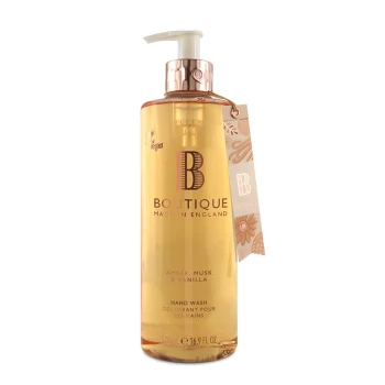 Image of Boutique Amber, Musk & Vanilla Hand Wash 500ml