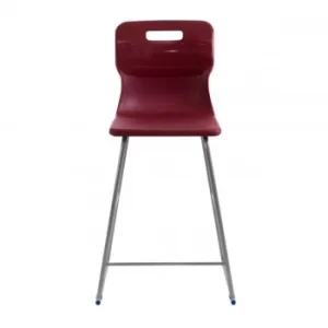 TC Office Titan High Chair Size 6, Burgundy