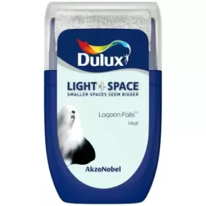 Image of Dulux Light & Space Lagoon Falls Matt Emulsion Paint 30ml