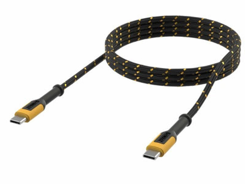 Image of DEWALT 131 1354 Dwg USB C To USB C Reinforced Charging Cable 1.8M 6ft Dwt1311354