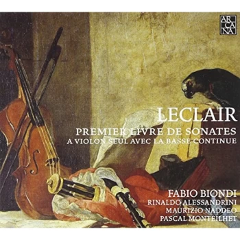 Image of Fabio Biondi - Leclair: Premier Livre De Sonates CD
