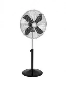 Swan Sfa12610Bn Retro 16" Stand Fan - Black