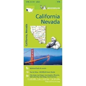 Image of California Nevada - Zoom Map 174 Map Sheet map 2014