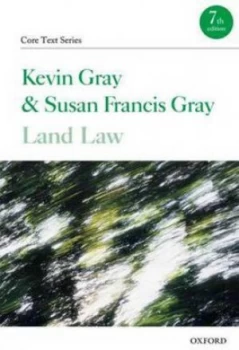 Image of Land Law by Kevin Gray Paperback