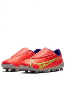 image of Nike Junior Mercurial Vapor 12 Club Multi Ground Football Boots - Red, Silver, Size 10