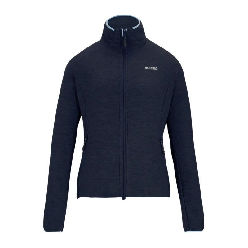 Image of Womens zipped fleece Regatta Rivendell Bleu Female 38