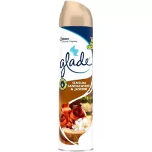 image of Glade Aerosol Sensual Sandalwood And Jasmine Air Freshener 300ml