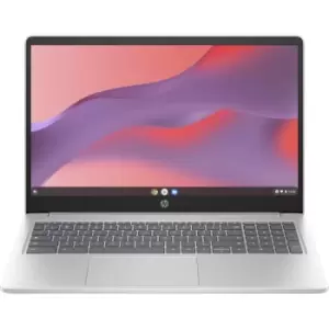 Image of HP 15a-nb0000na 15.6" Chromebook Laptop - Natural Silver