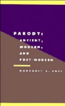 Image of Parody by Margaret A. Rose Paperback