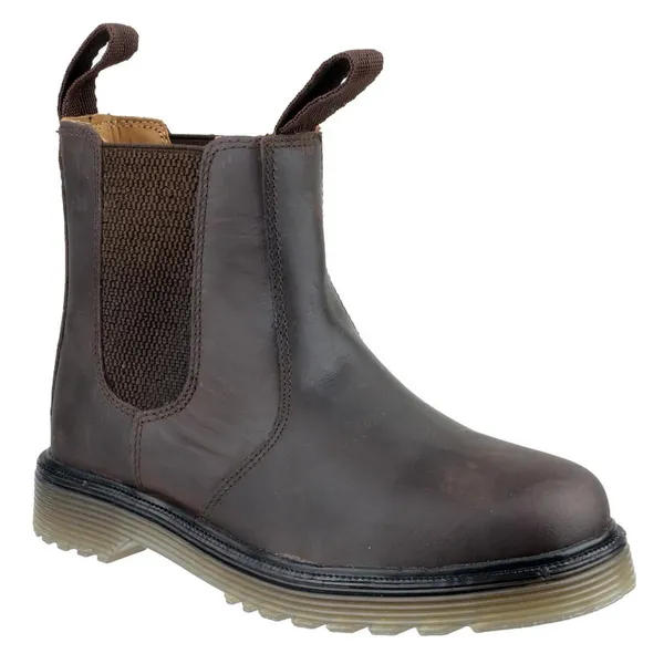 Image of Amblers Mens Chelmsford Dealer Boots 03717-01819-08 Colour: Brown