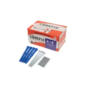 image of Corefix Cfx024A Corefix Air Dryline Wall Fixing - 24Pk