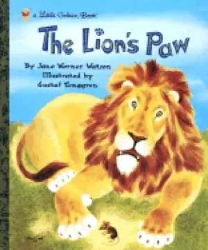 Image of lions paw