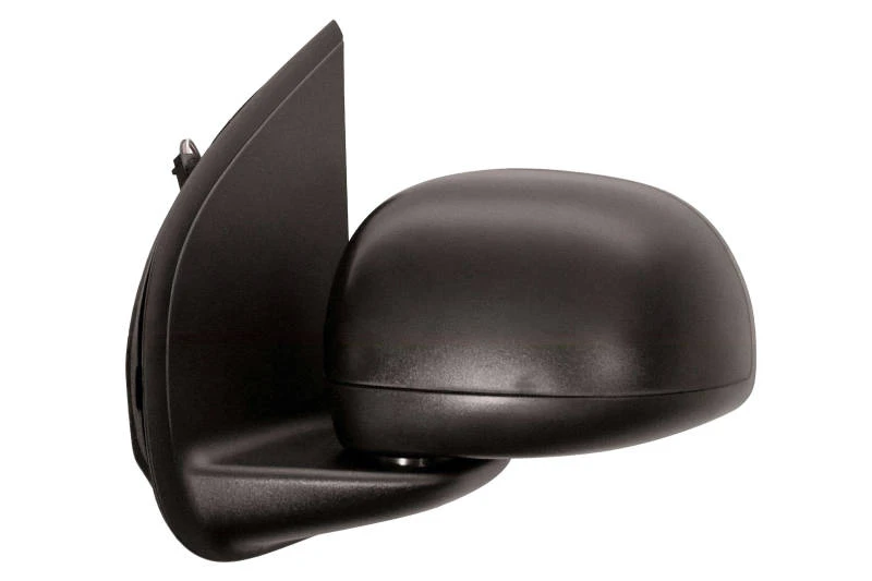 Image of PRASCO FT1247104 Wing mirror Left, black, Electric, Convex Outside Mirror (50)